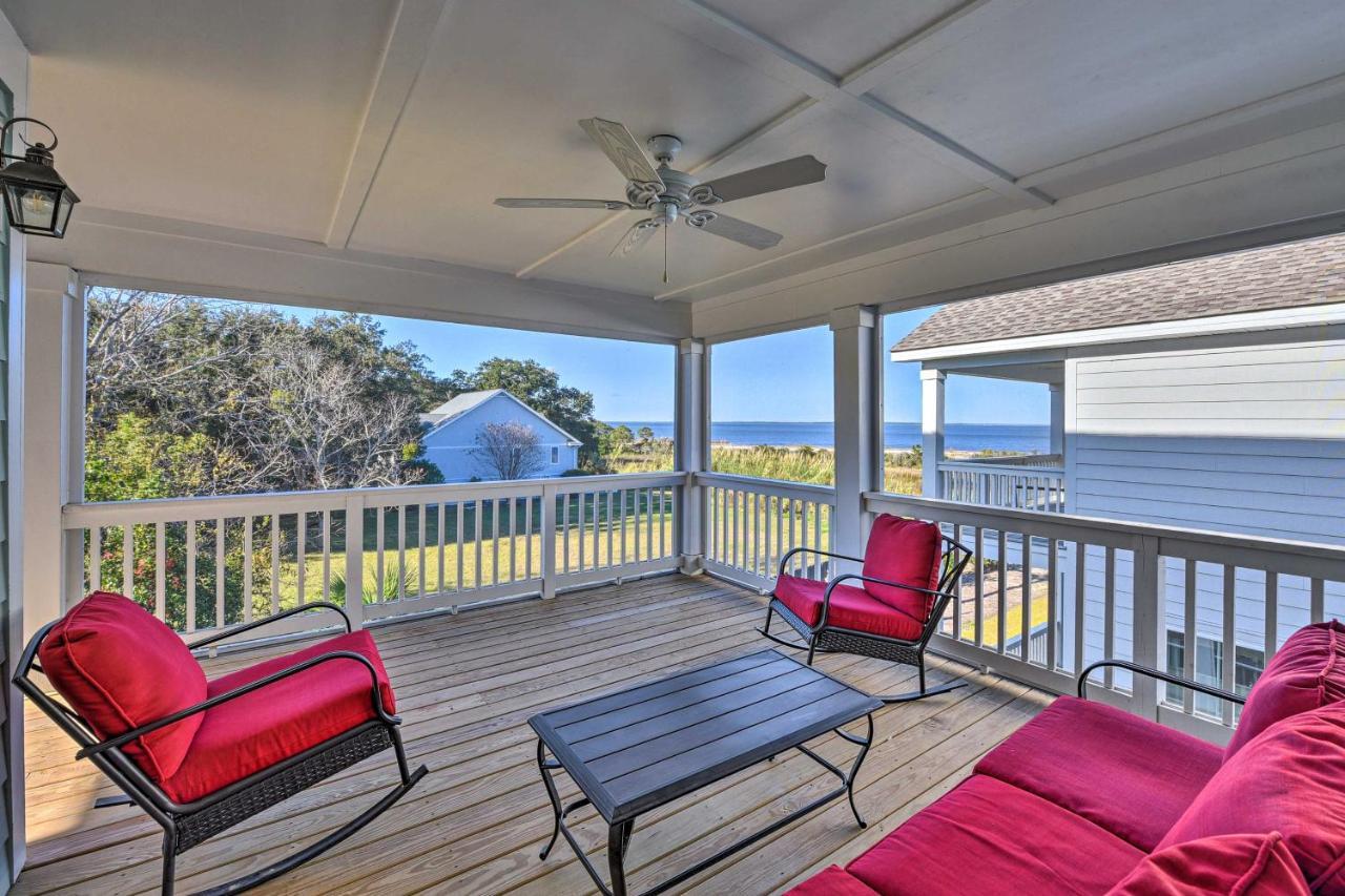 Breezy Hilton Head Getaway 3 Decks And Water Views! Villa Hilton Head Island Exterior photo